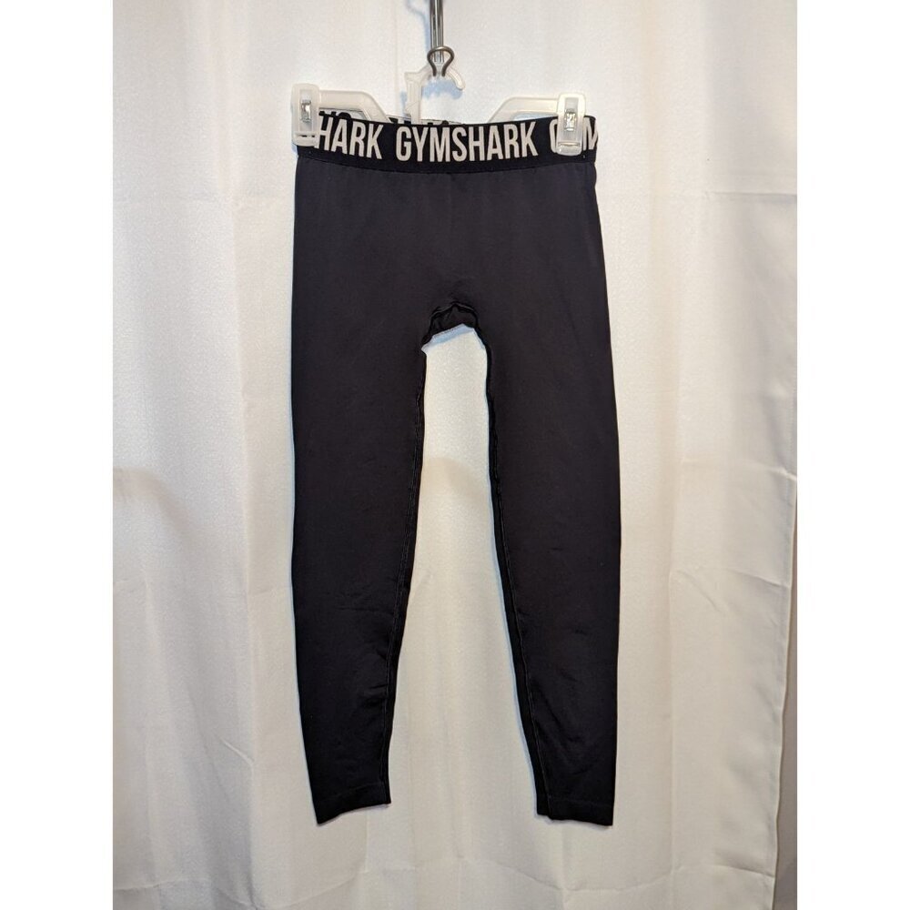 Gymshark Fit Seamless Cropped Leggings Women's Size Small Black